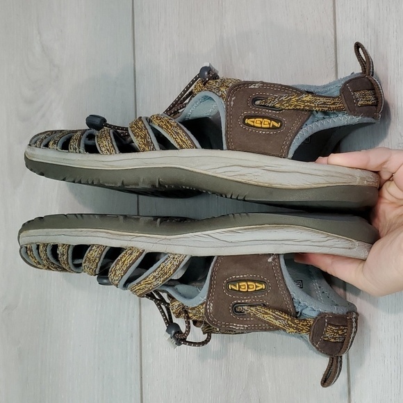 Keen Womens Whisper Outdoor Hiking Comfort Fisherman Sandals Flats shoes sz 11 - Picture 9 of 12